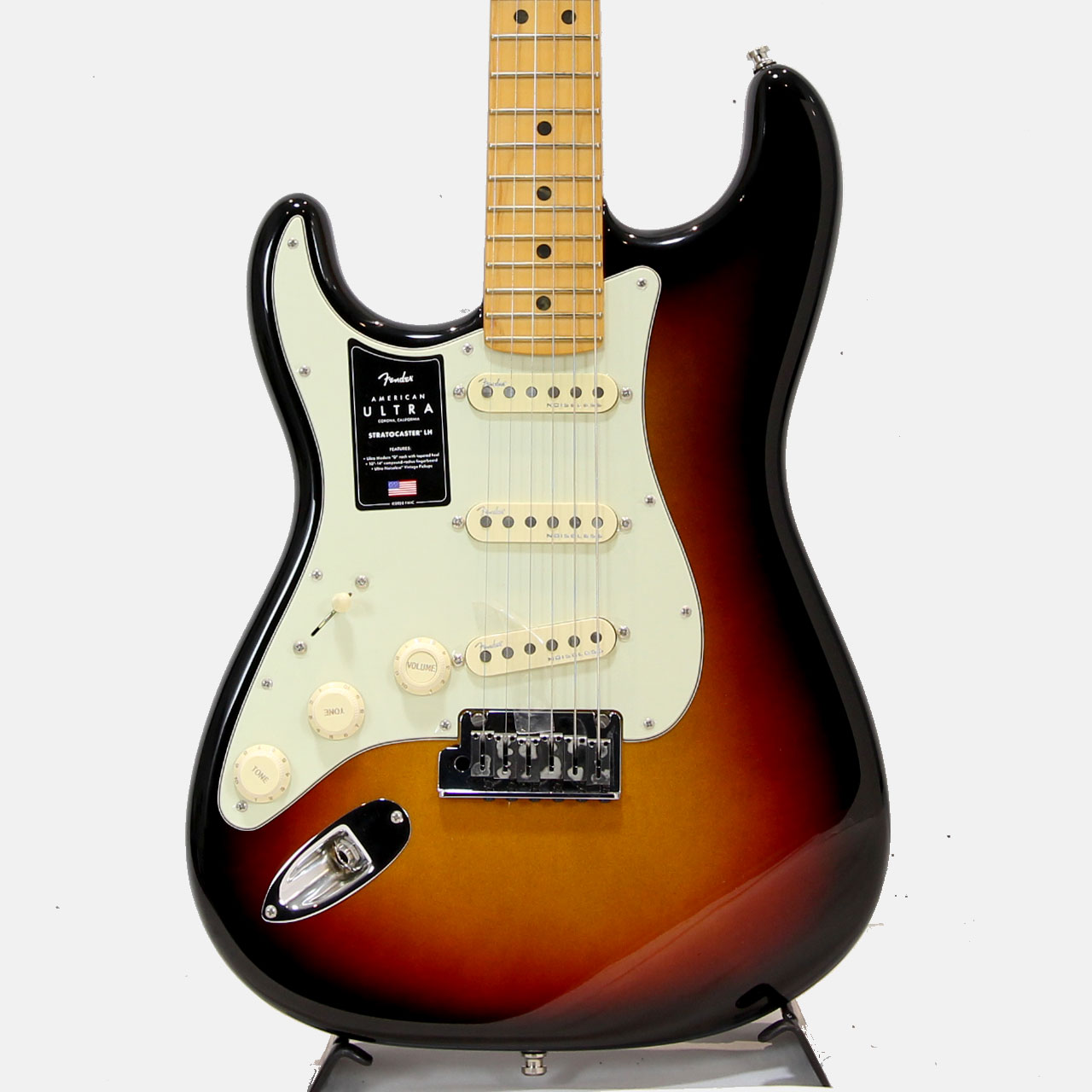 Fender フェンダー American Ultra Stratocaster Left-Hand Ultraburst アウトレット 左用 ストラトキャスター【 春特価 】