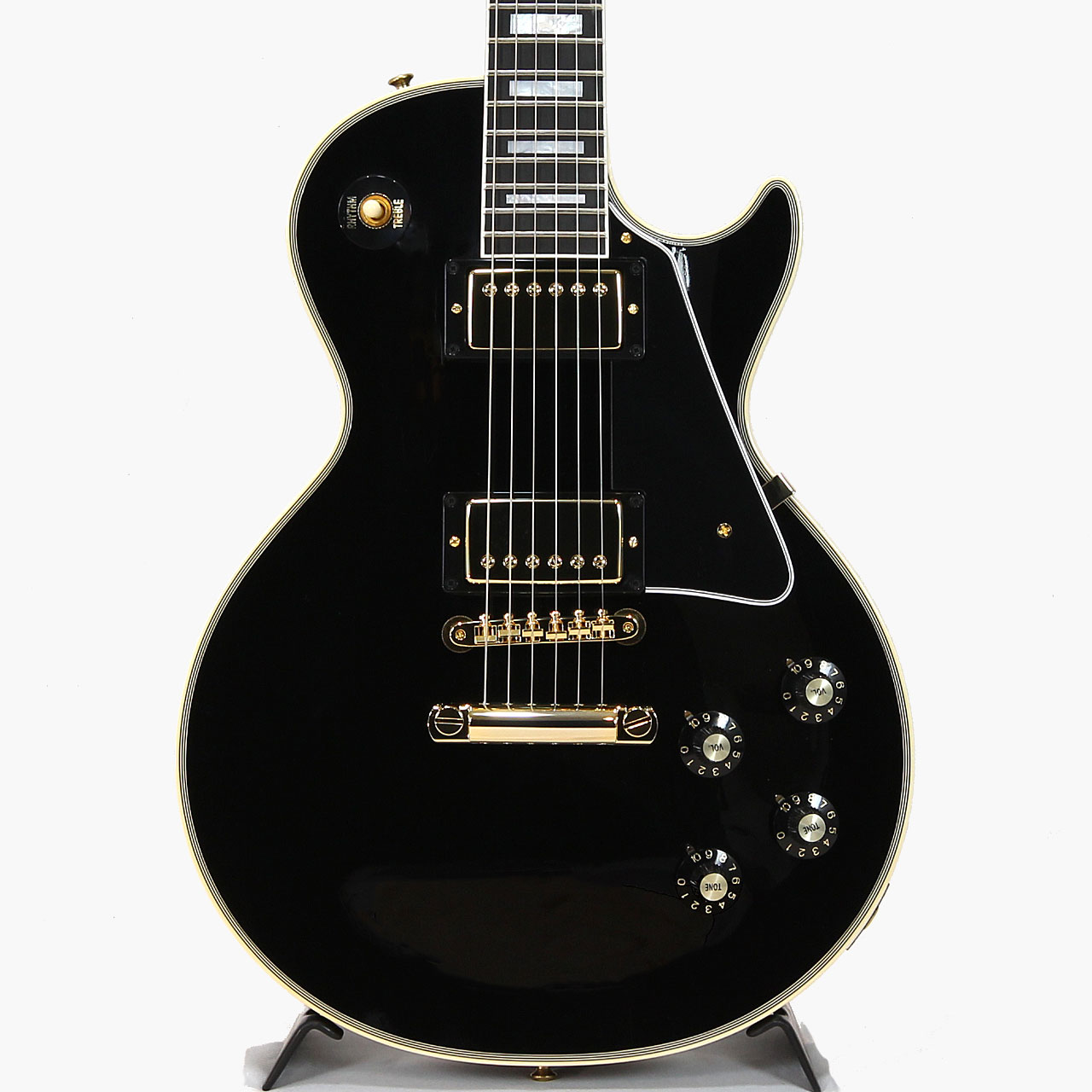 【GIG THE STANDARD】レスポールカスタム タイプ エレキギター 黒 楽天市場】G.I.G. The Standard Les Paul Custom Type 新品