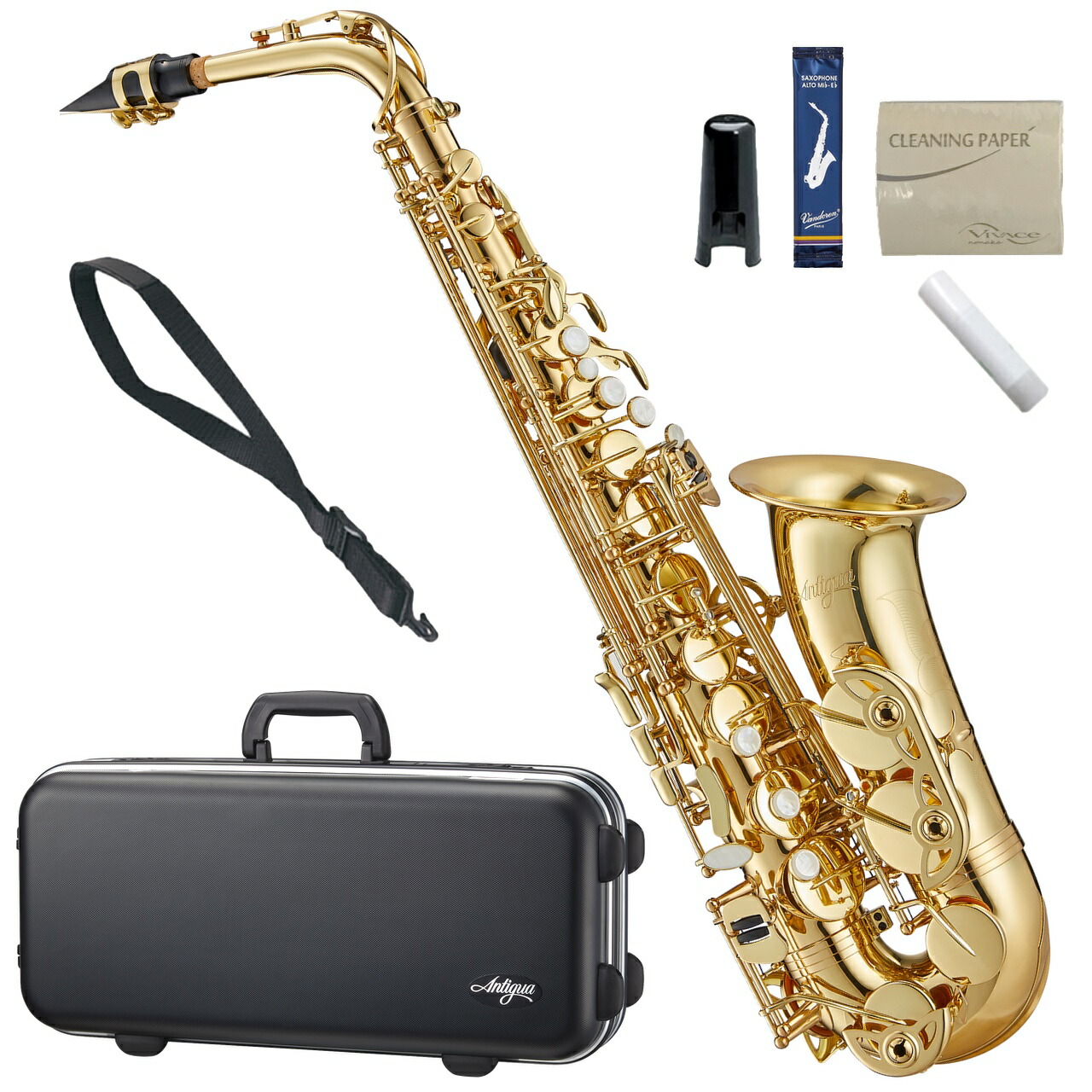 アンティグア アルトサックス AS-3220 ケース付 管楽器 楽天市場】Antigua アンティグア/アルトサックス/AS-3220