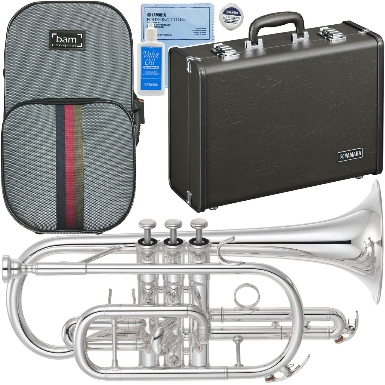 楽天市場】YAMAHA ヤマハ YCR-2610SIII E♭ コルネット 銀メッキ