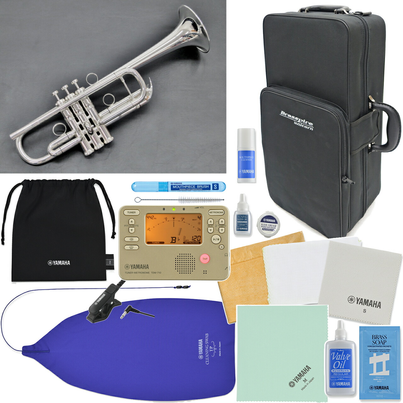 楽天市場】Brasspire unicorn BPTR-770S : MUSICLAND KEY -楽器-