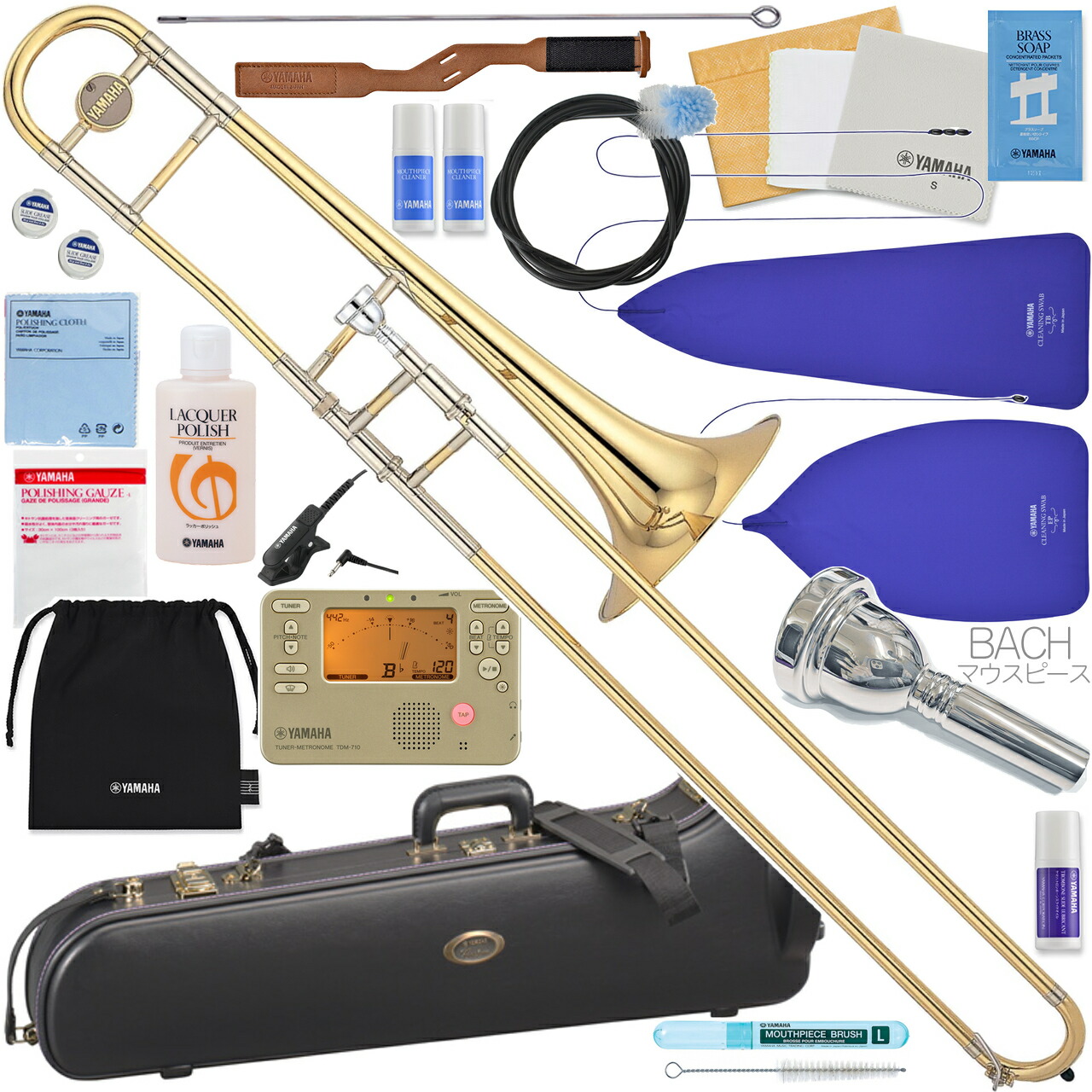楽天市場】YAMAHA ヤマハ YSL-881 テナートロンボーン B♭ 太管