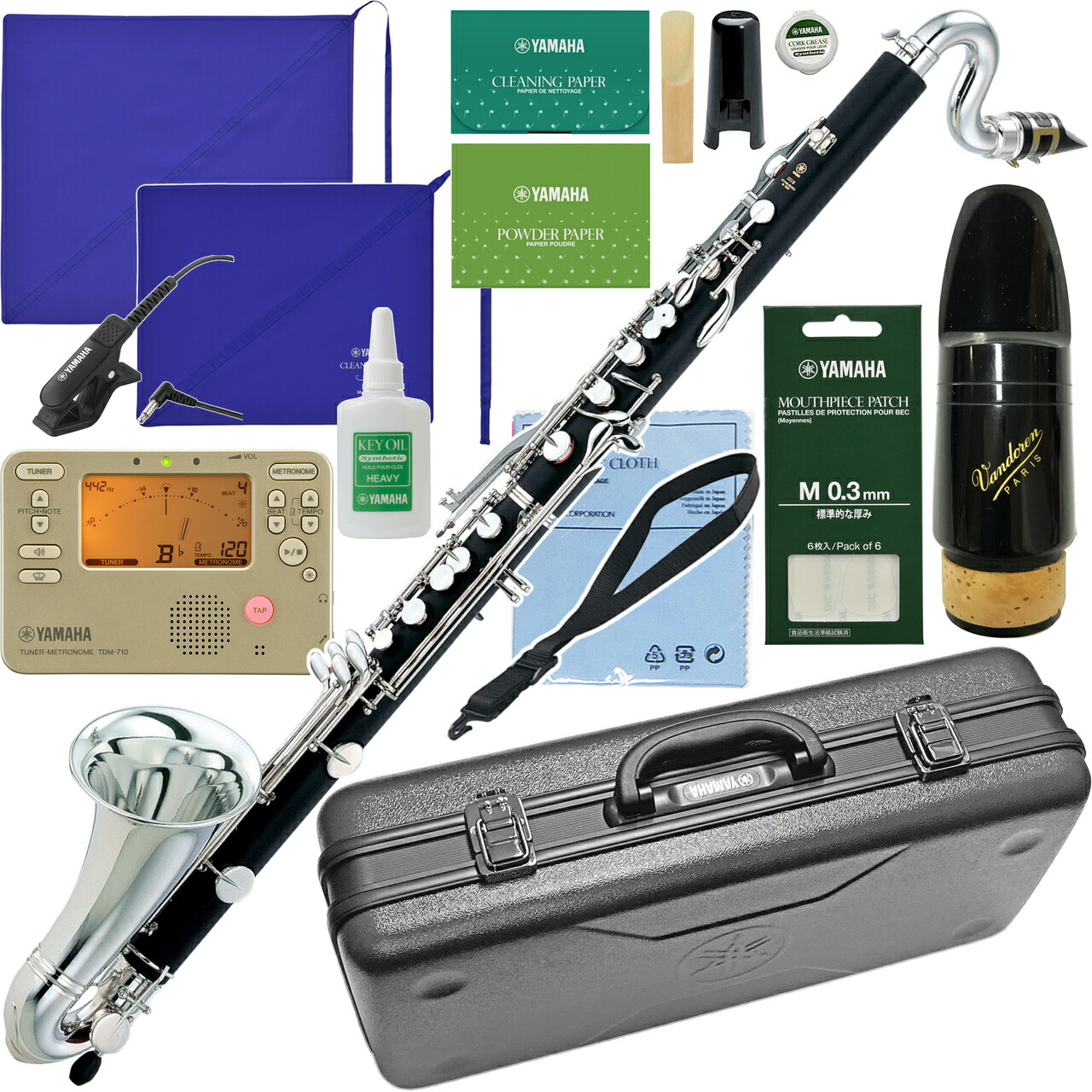 楽天市場】YAMAHA バスクラリネットYCL-622II Low-C : 下倉楽器 楽天市場店