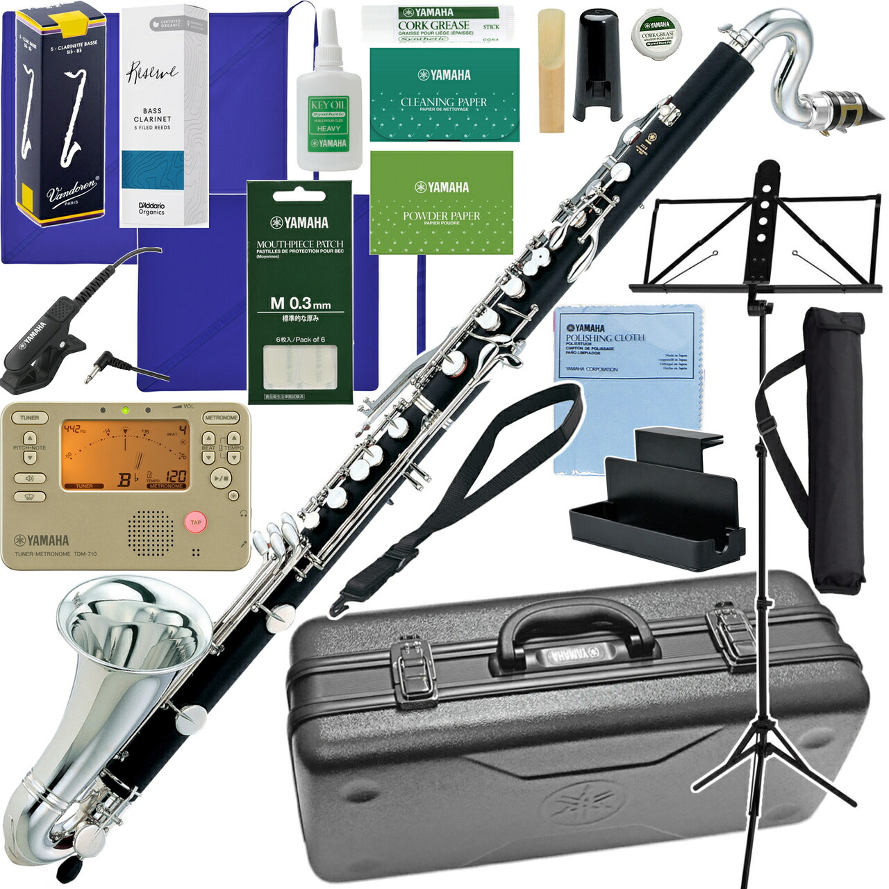 楽天市場】YAMAHA バスクラリネットYCL-622II Low-C : 下倉楽器 楽天市場店