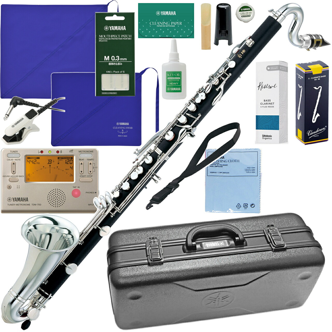 楽天市場】YAMAHA バスクラリネットYCL-622II Low-C : 下倉楽器 楽天市場店