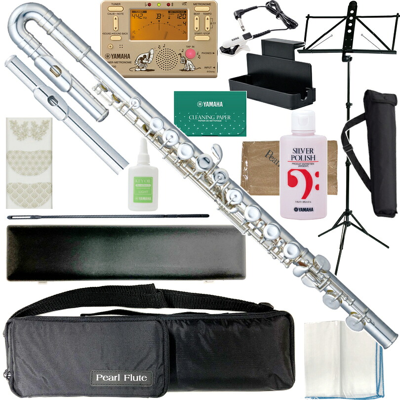 Pearl Flute パールフルート PF-505EUS U字 フルート ストレート頭部管 プレスト 銀メッキ Presto PF-505EUS flute TDM-700DMK ミッキーマウス セット 北海道 沖縄 離島不可|ワタナベ楽器 SHOP