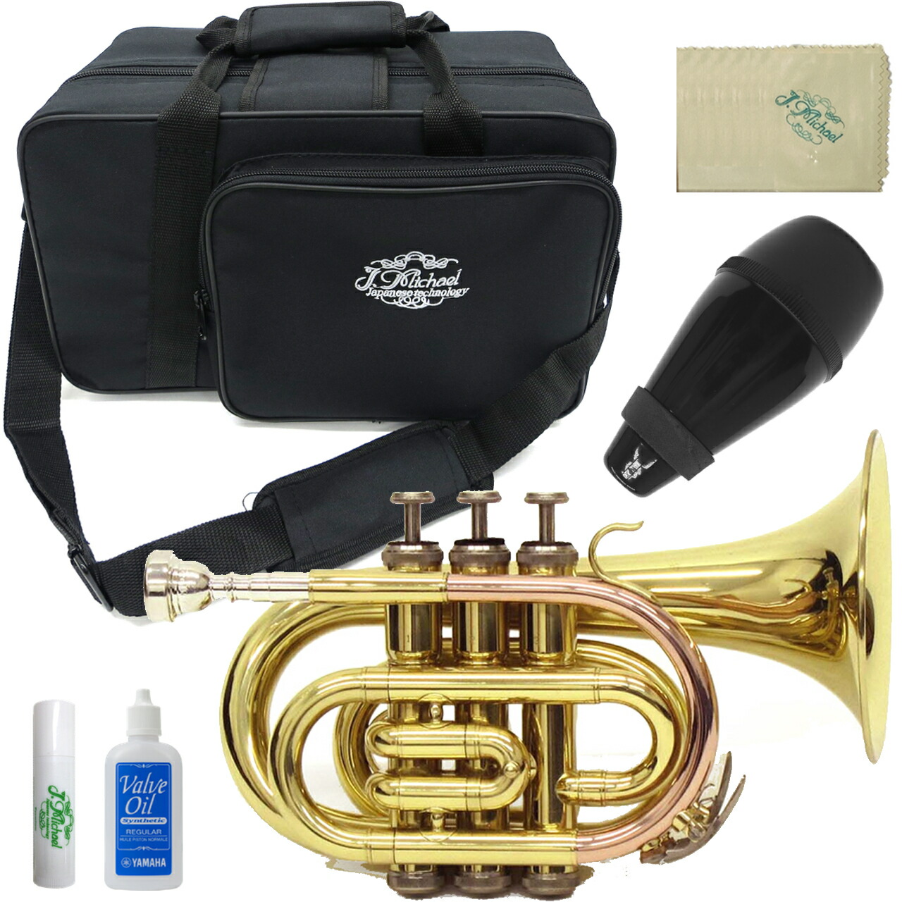 Maxtone ポケットトランペット Amazon.co.jp: MAXTONE ポケット トランペット B♭管 TM-100N ニッケル