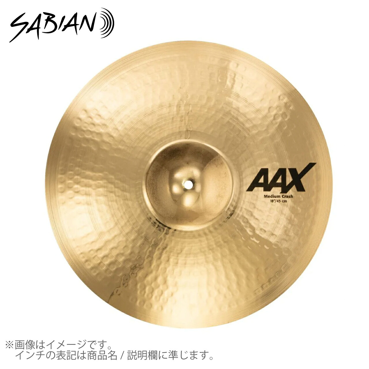 SABIAN セイビアン AAX MEDIUM CRASH AAX-16MC-B【AAX-16MC-B】 シンバル クラッシュ