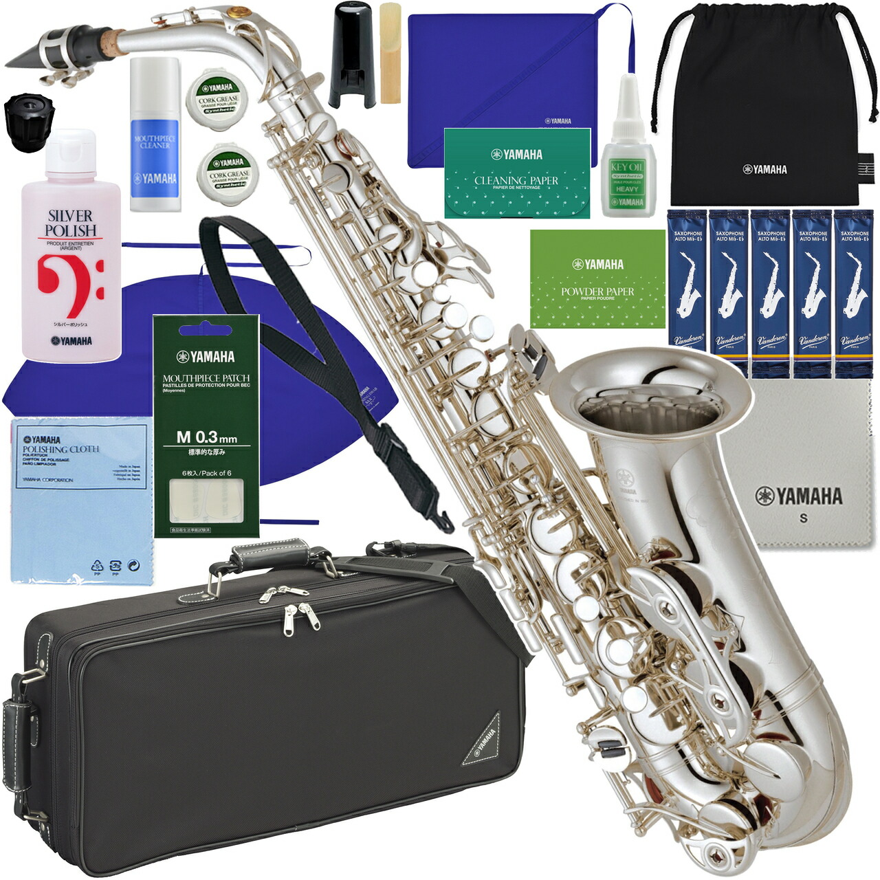 楽天市場】YAMAHA ヤマハ YAS-62S アルトサックス 銀メッキ