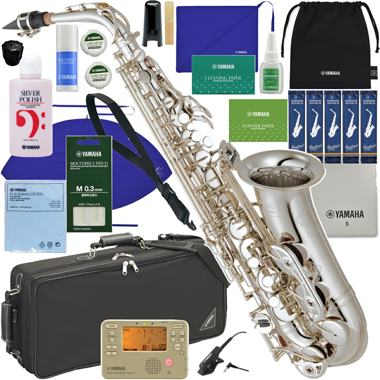 楽天市場】YAMAHA ヤマハ 5年保証対象 YAS-62S アルトサックス 銀