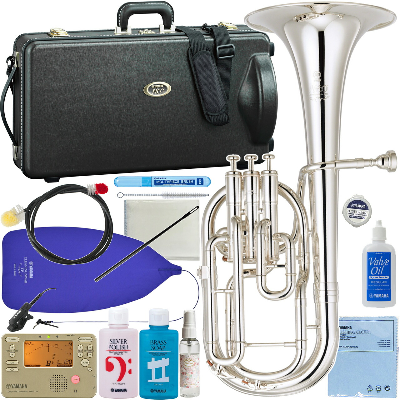 楽天市場】YAMAHA ヤマハ 5年保証サービス対象 YAH-803S アルトホルン