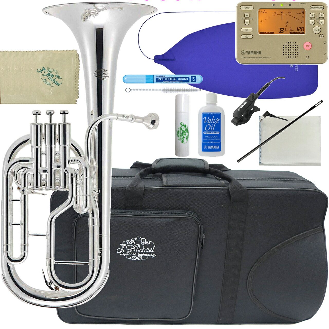 アルトホルン AH-600 楽天市場】【メーカー3年サポート付き】J.Michael AH-600 E♭ アルト