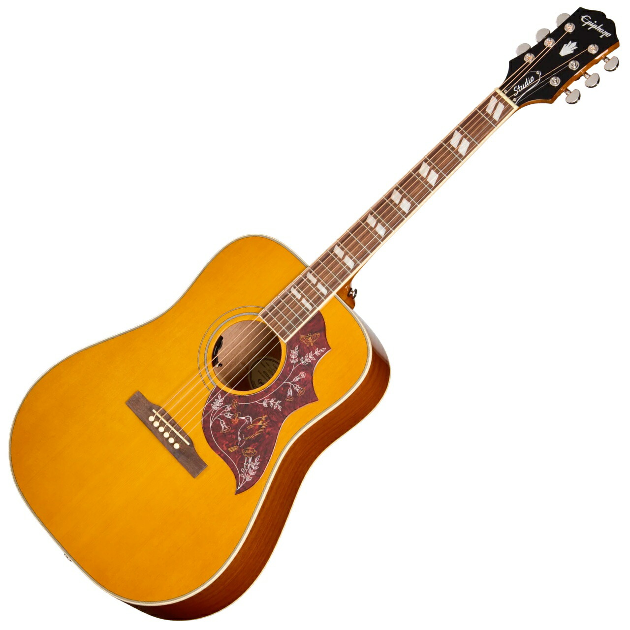 楽天市場】Epiphone Hummingbird 12-String All Solid Wood -Aged