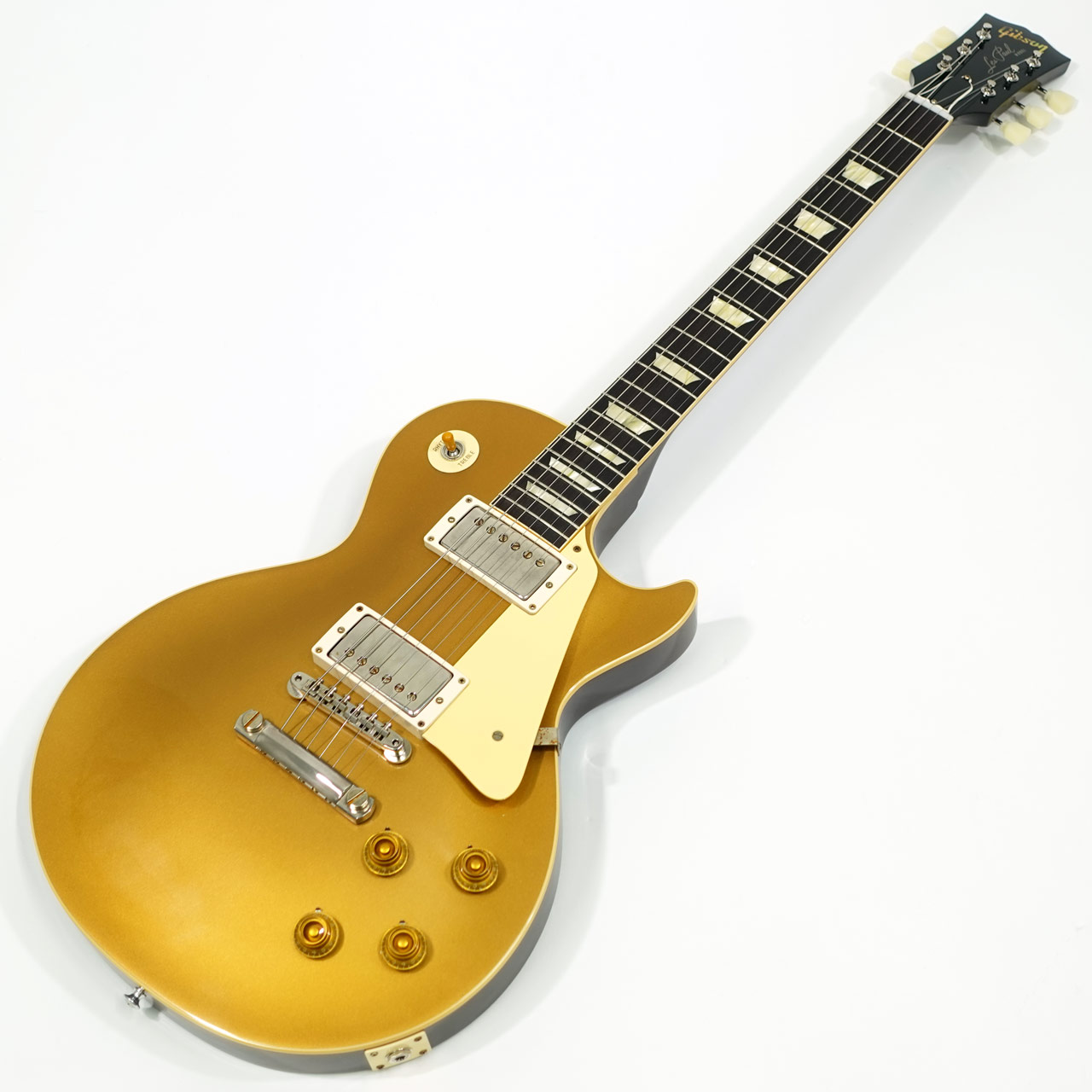 楽天市場】Gibson Custom Shop Les Paul Custom Gold Top EB Double