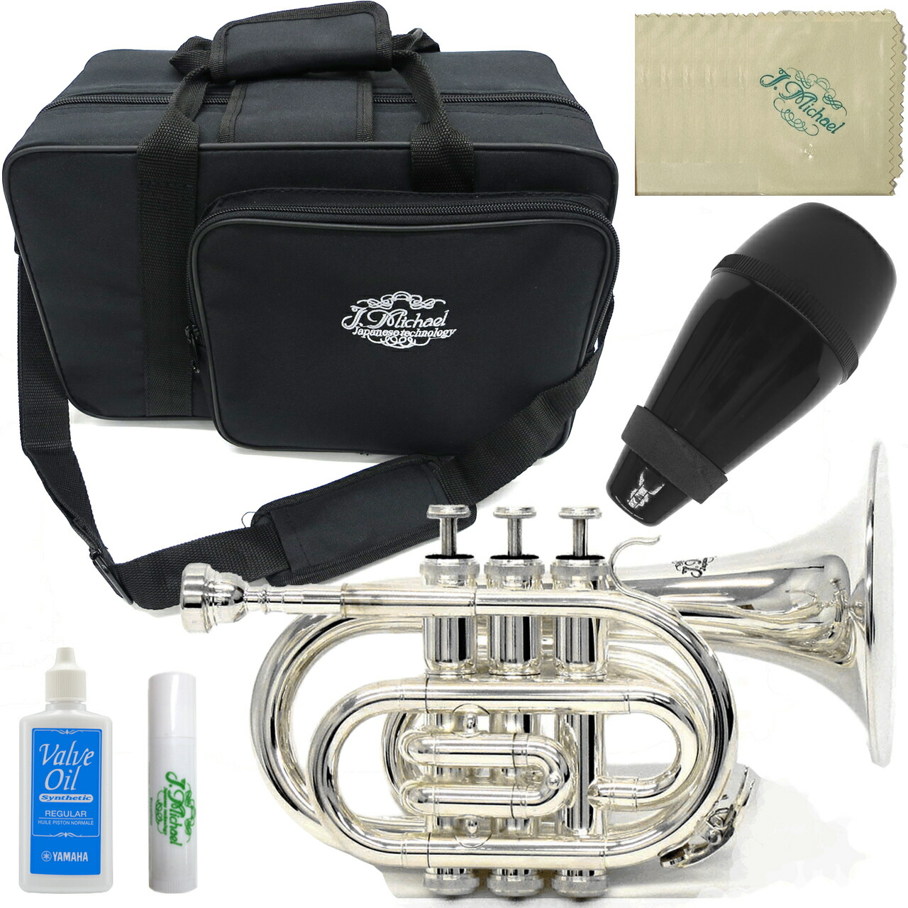 美品 ポケットトランペット REMONADO ケース付き 美品 ポケットトランペット REMONADO ケース付き