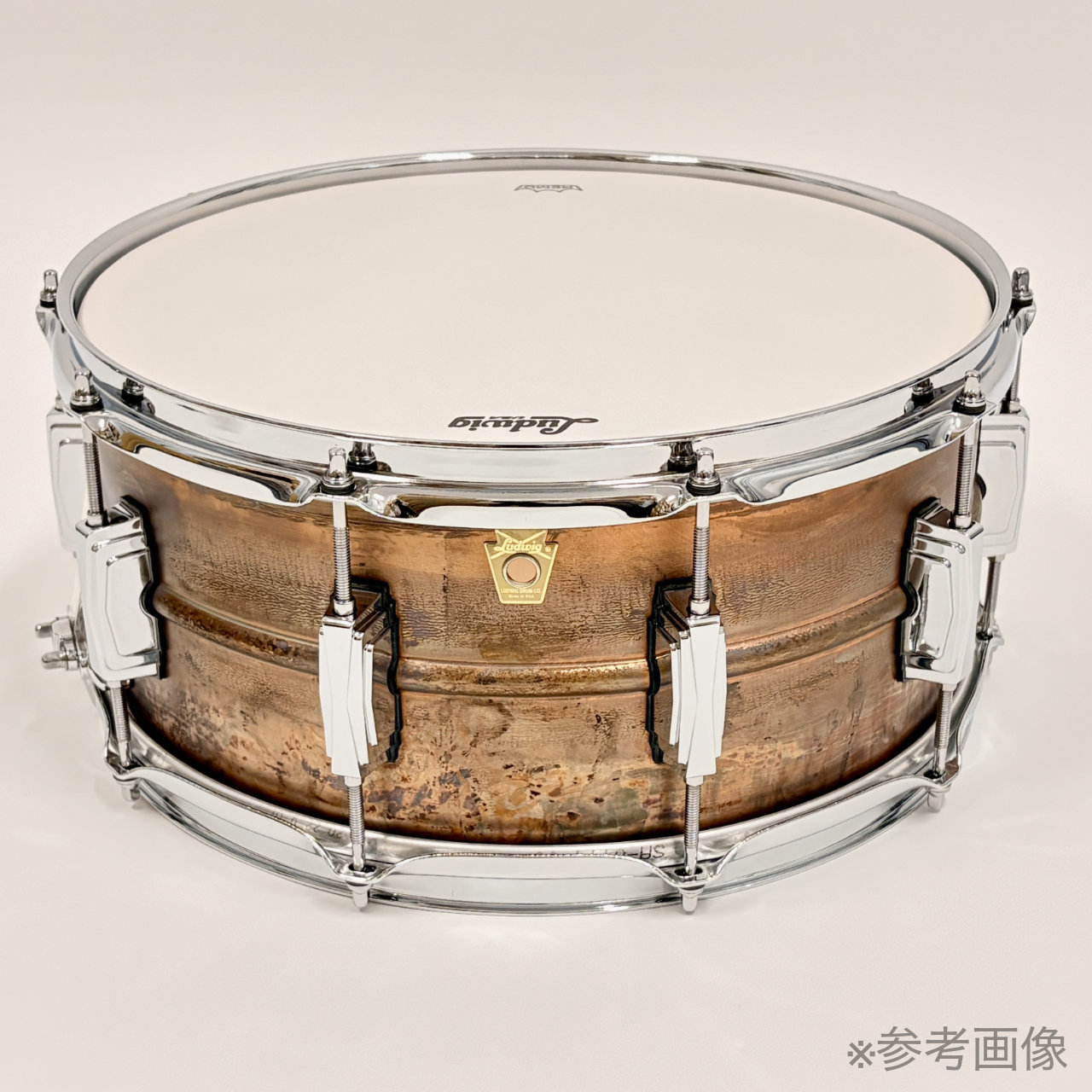 LUDWIG ラディック LC663 コパーフォニック インペリアルラグ 6.5インチ【LC663】 コパーシェル ドラム スネア｜ワタナベ楽器　ＳＨＯＰ