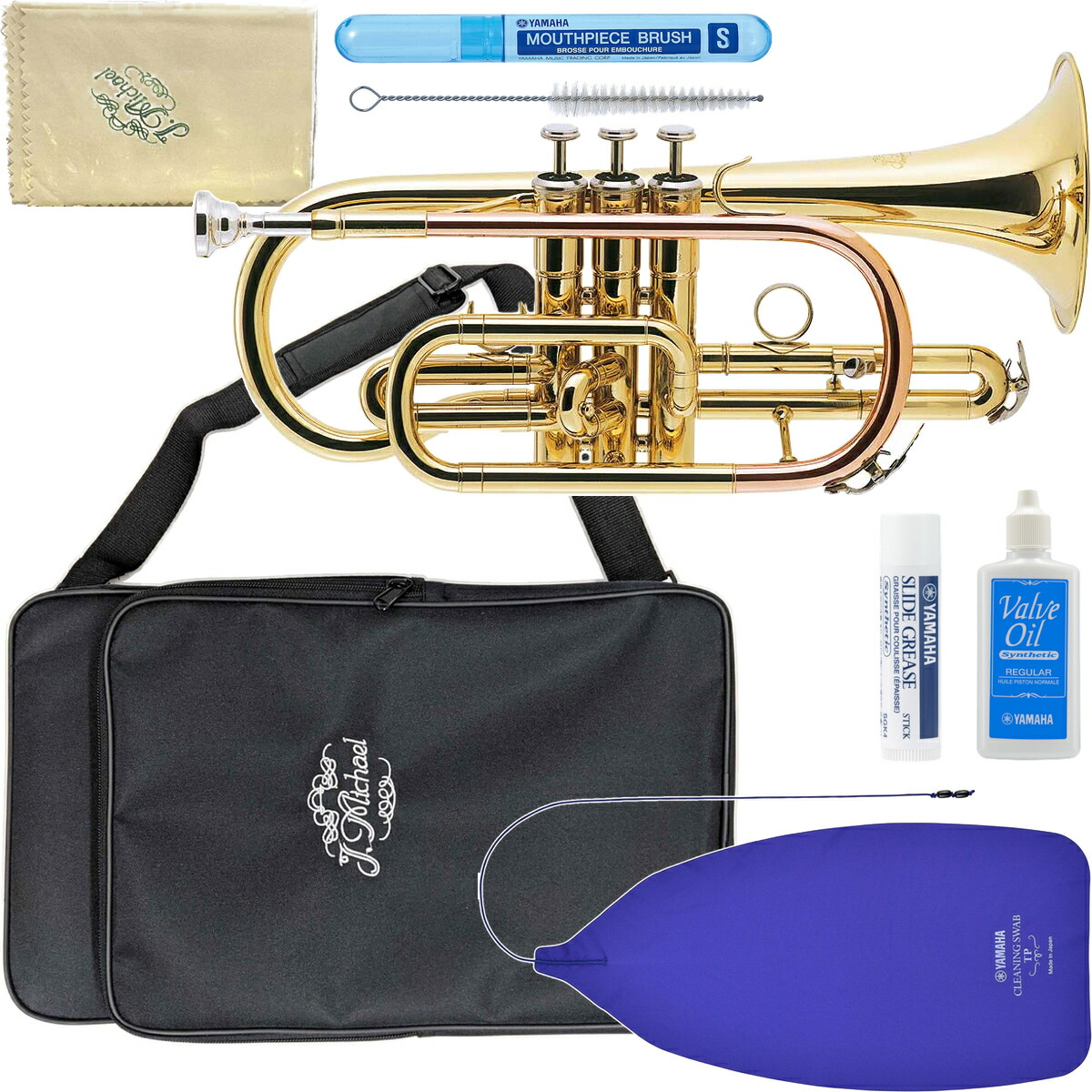 楽天市場】J Michael Jマイケル 3年保証 CT-420 コルネット 新品