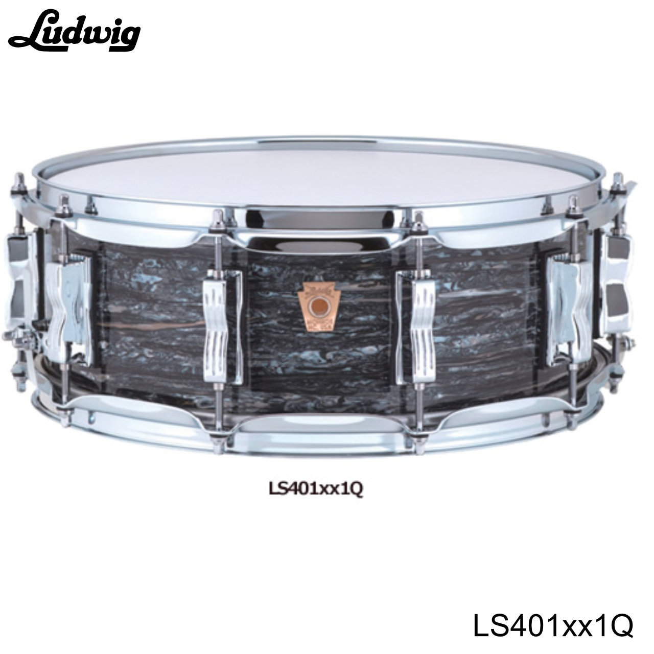 LUDWIG ラディック LS401xx1Q クラシックメイプル【LS401xx1Q】 木胴 メイプル ドラム スネア