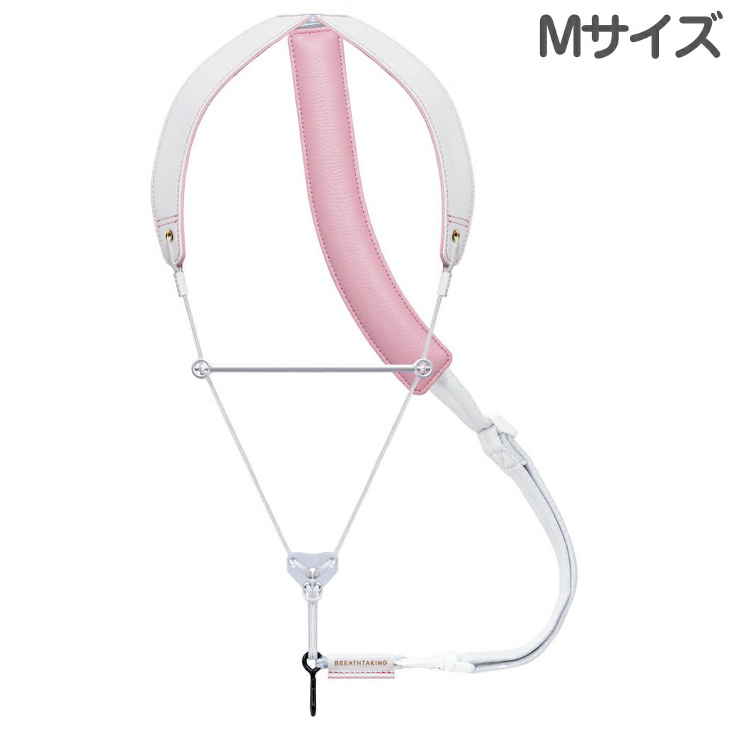 BREATHTAKING ブレステイキング 2026年限定 シロと桜 さくら WHITE Mサイズ ライザプレミアムII-R サックスストラップ 以下対応不可 北海道 沖縄 離島 代引き|ワタナベ楽器 SHOP