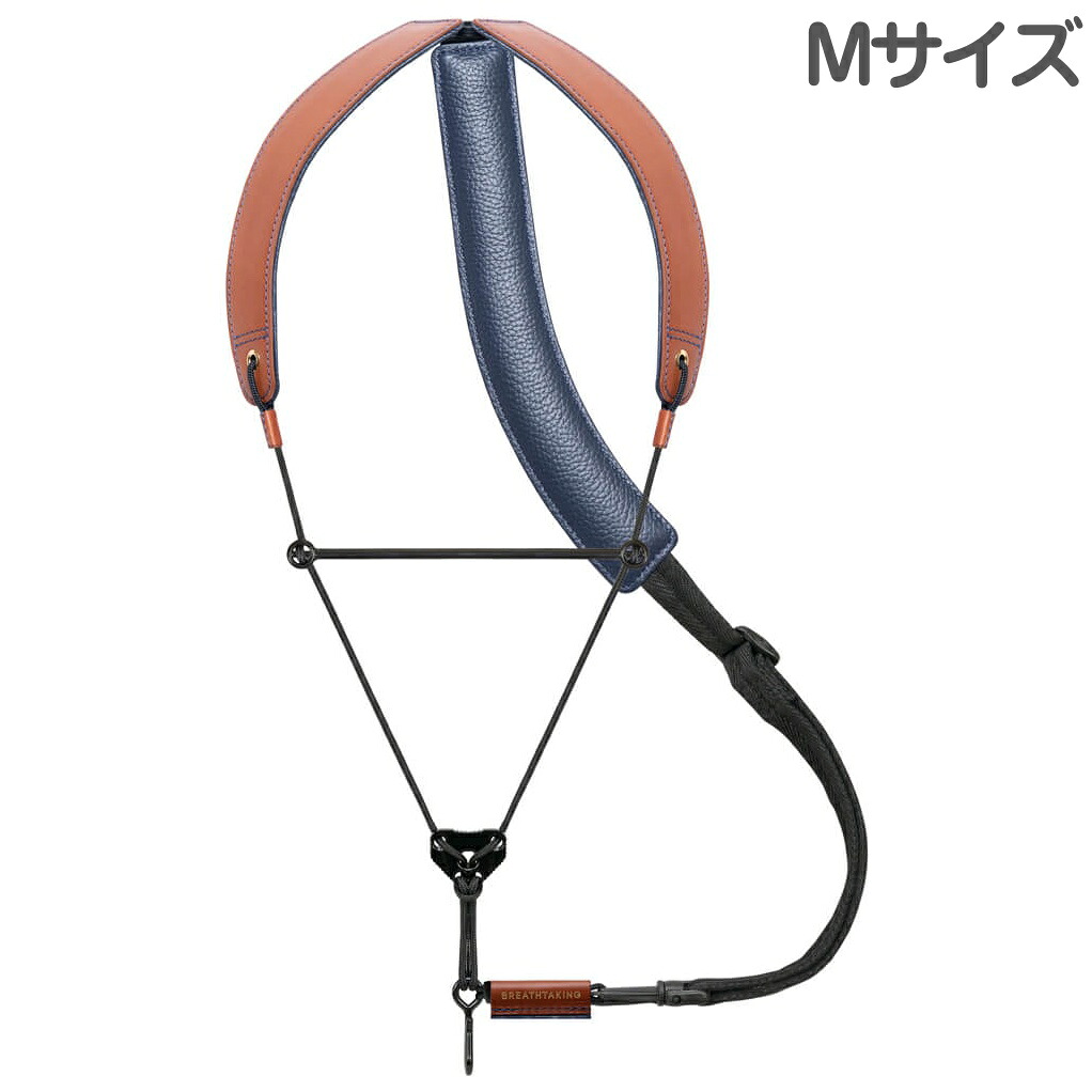 BREATHTAKING ブレステイキング 2026年限定 キャメルと群青 ぐんじょう CAMEL Mサイズ ライザプレミアムII-R サックスストラップ　以下対応不可 北海道 沖縄 離島 代引き