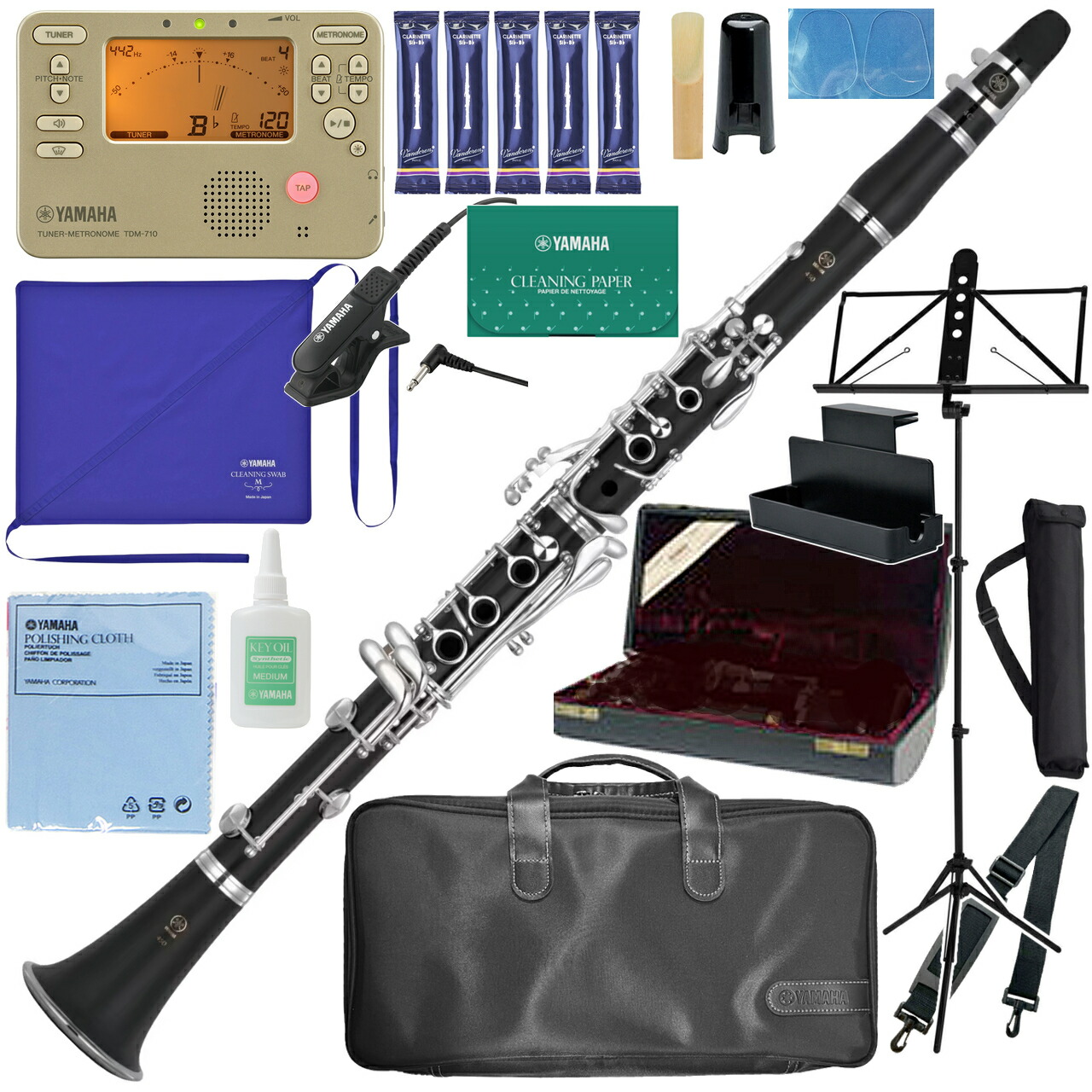 楽天市場】ヤマハ B♭クラリネット YCL-450 木製クラリネットの廉価版