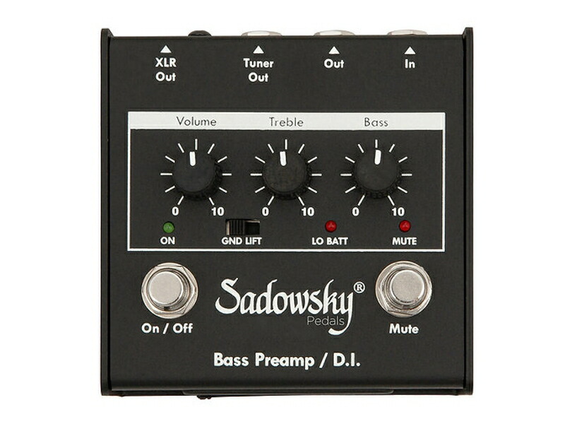 楽天市場】Sadowsky サドウスキー Onboard Bass Preamp 4-Knob System