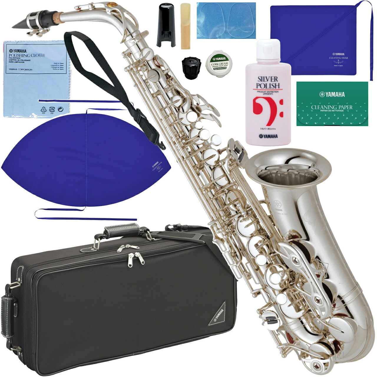 楽天市場】YAMAHA ヤマハ YAS-62S アルトサックス 銀メッキ 日本製