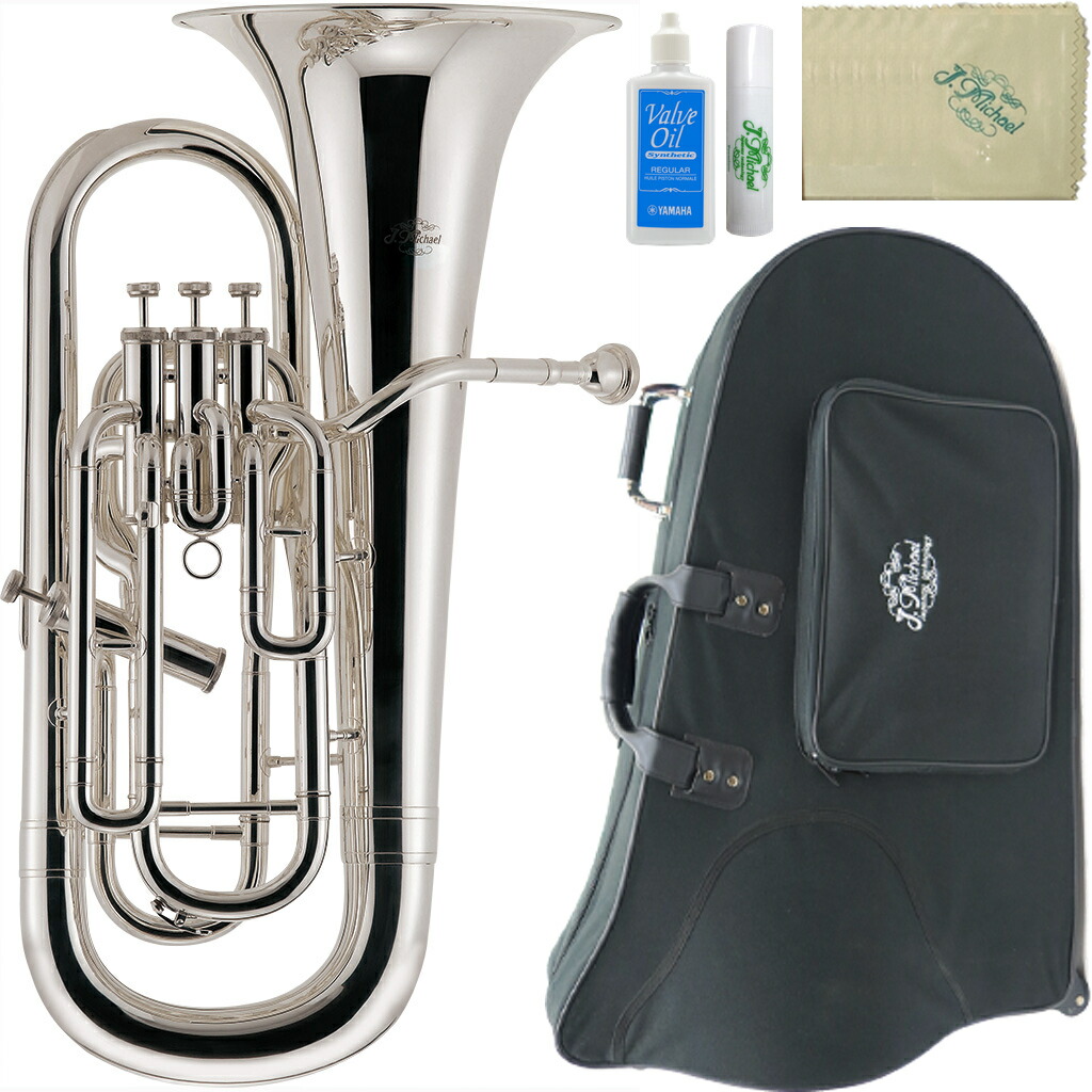 楽天市場】J Michael Jマイケル 3年保証 EU-1700S ユーフォニアム 銀