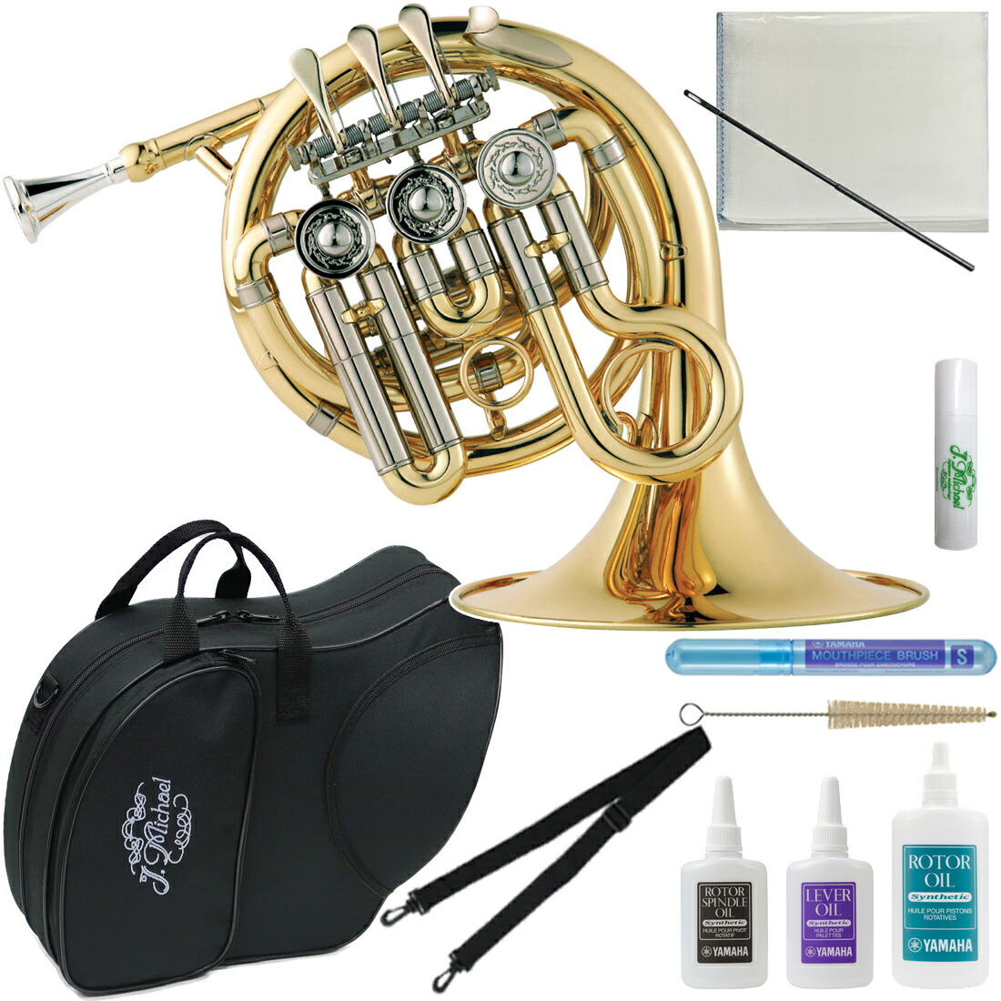 楽天市場】J Michael Jマイケル PFH-550S ポケットホルン 銀メッキ