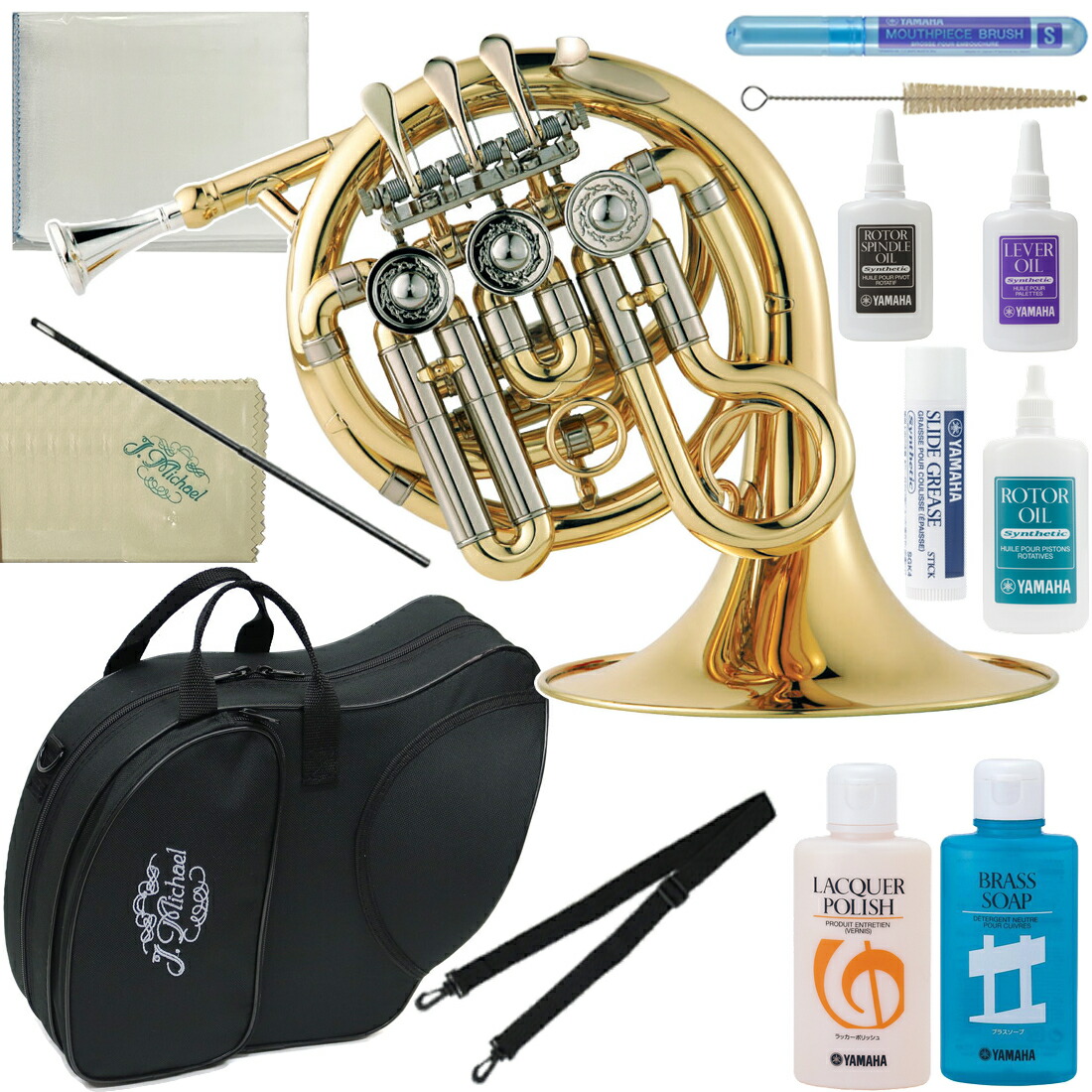 楽天市場】J Michael Jマイケル 3年保証 PFH-500 ポケットホルン