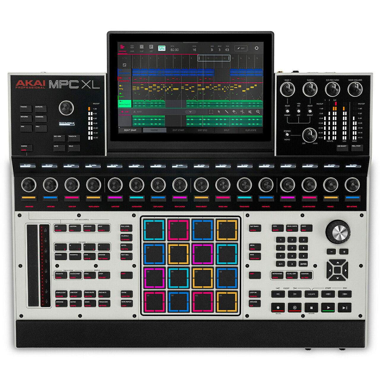 AKAI professional アカイ プロフェッショナル MPC XL サンプラー ドラムマシン シーケンサー エフェクター スタンドアロン