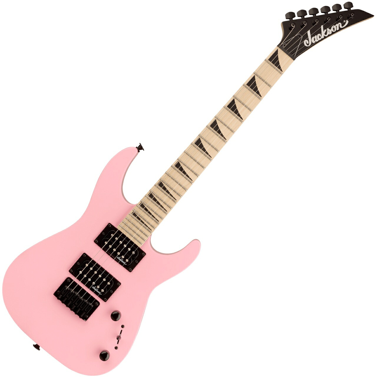 Jackson ジャクソン Dinky Minion JS1X Bubble Gum Pink JS Series ミニギター 初心者 入門にもおすすめ エレキギター｜ワタナベ楽器　ＳＨＯＰ 23,602円