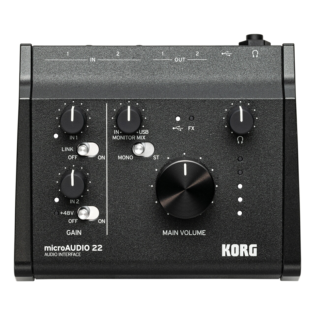KORG コルグ microAUDIO 22 オーディオインターフェイス 配信 DAW DTM【台数限定特価 】|ワタナベ楽器 SHOP