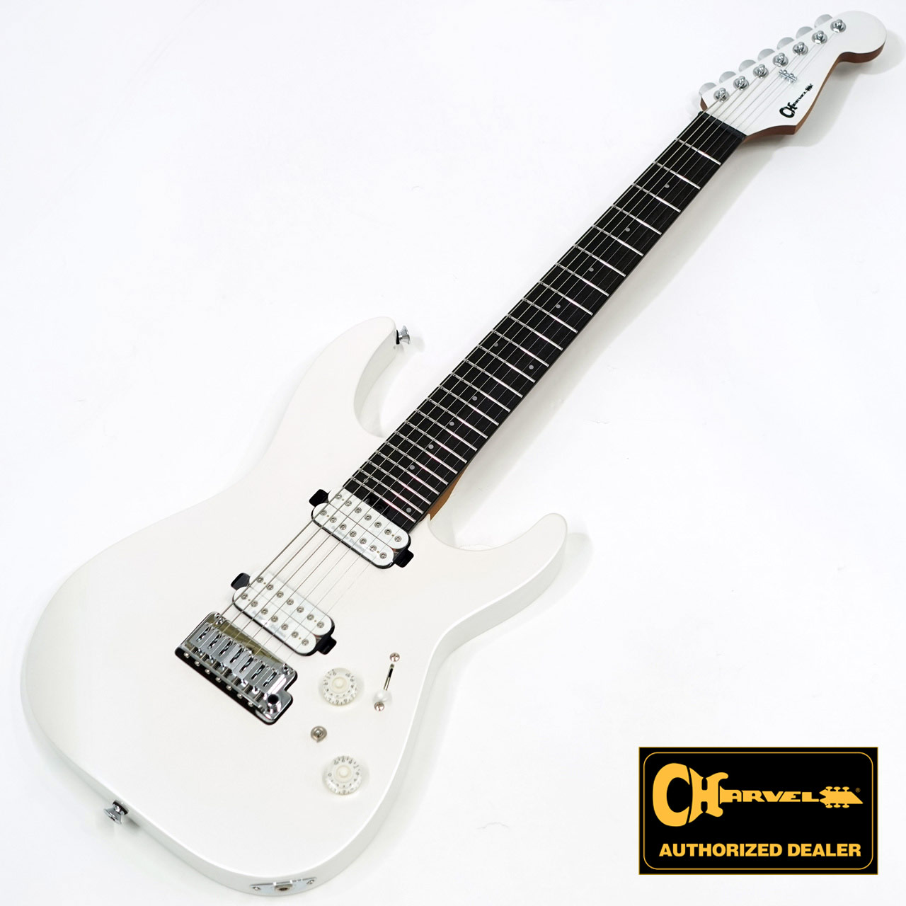 Charvel シャーベル Pro-Mod Plus DK24-7 HH 2PT EB Celestial Silk 7弦ギター ディンキー エレキギター プロモッド・プラス
