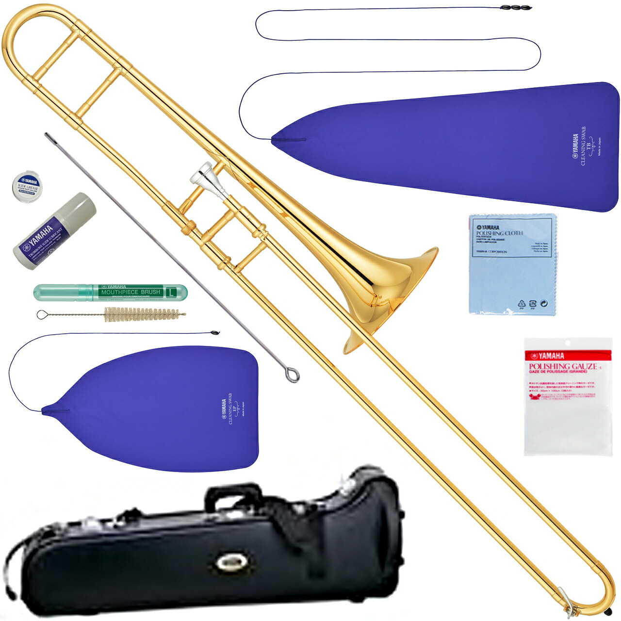 YAMAHA ヤマハ 5年保証サービス対象 YSL-895EN テナートロンボーン 中川英二郎 細管 カスタム Trombones セットG　以下対応不可 北海道 沖縄 離島 代引き
