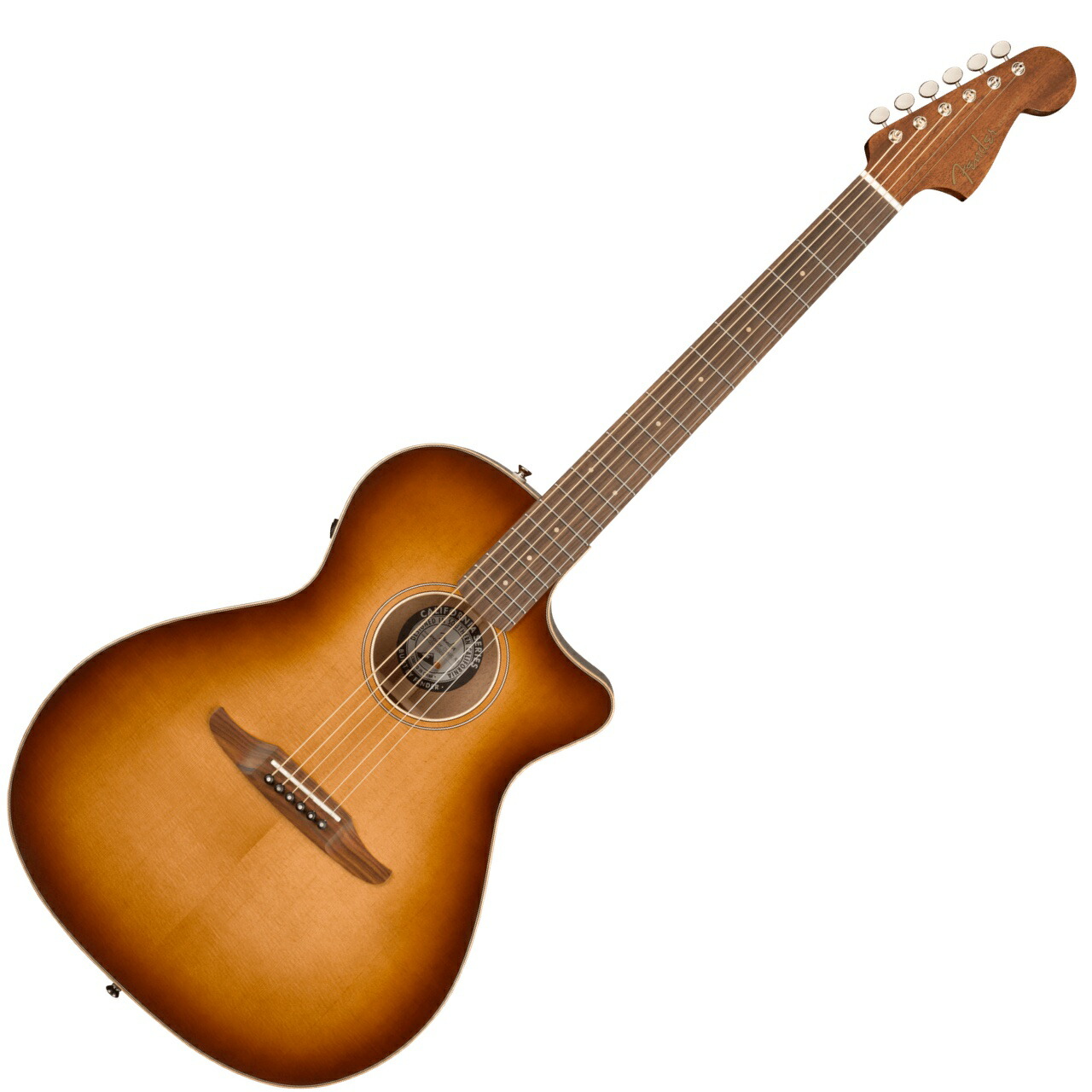 Fender フェンダー Newporter Classic Aged Cognac Burst アウトレット品 アコースティックギター エレアコ ニューポーター【 春特価 】