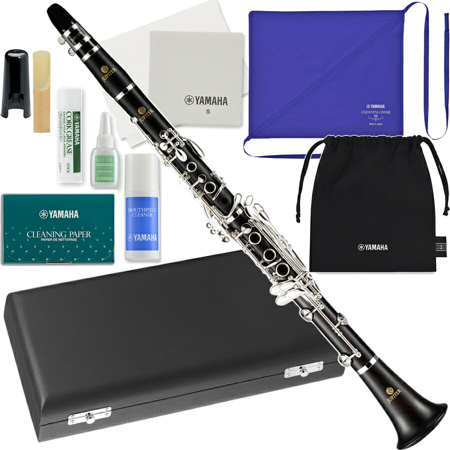 JUPITER ジュピター JCL1100S B♭ クラリネット 木製 グラナディラ 管楽器 clarinet JCL-1100S セットA　以下対応不可 北海道 沖縄 離島 代引き