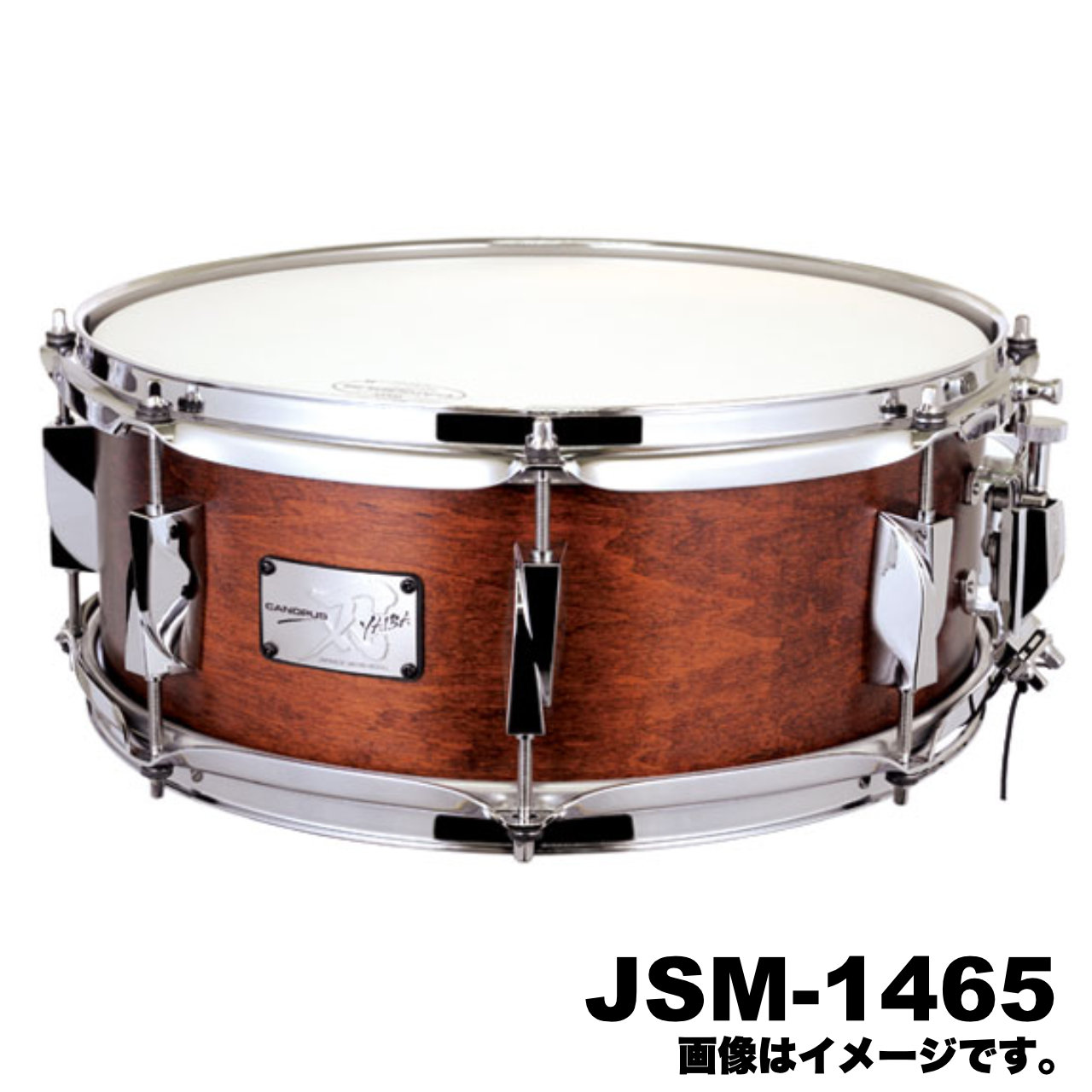 Canopus カノウプス YAIBAII JSM-1465 Antique Brown Matt LQ メイプル 刃【JSM-1465】 スネア ドラム｜ワタナベ楽器　ＳＨＯＰ