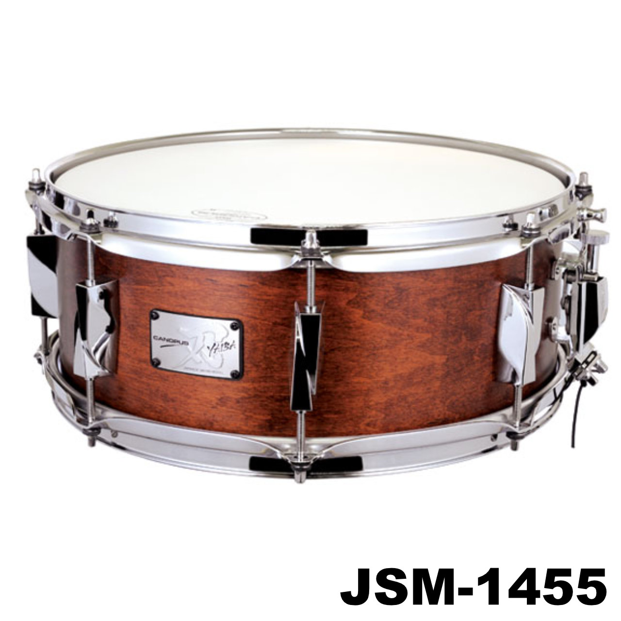 Canopus カノウプス YAIBAII JSM-1455 Antique Brown Matt LQ メイプル 刃【JSM-1455】 スネア ドラム｜ワタナベ楽器　ＳＨＯＰ