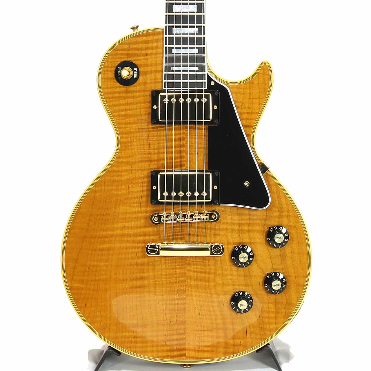 Gibson Custom Shop 1968 Les Paul Custom AAA Torrefied Maple Top Antique Natural Gloss カスタムショップ レスポール・カスタム 600768｜ワタナベ楽器　ＳＨＯＰ