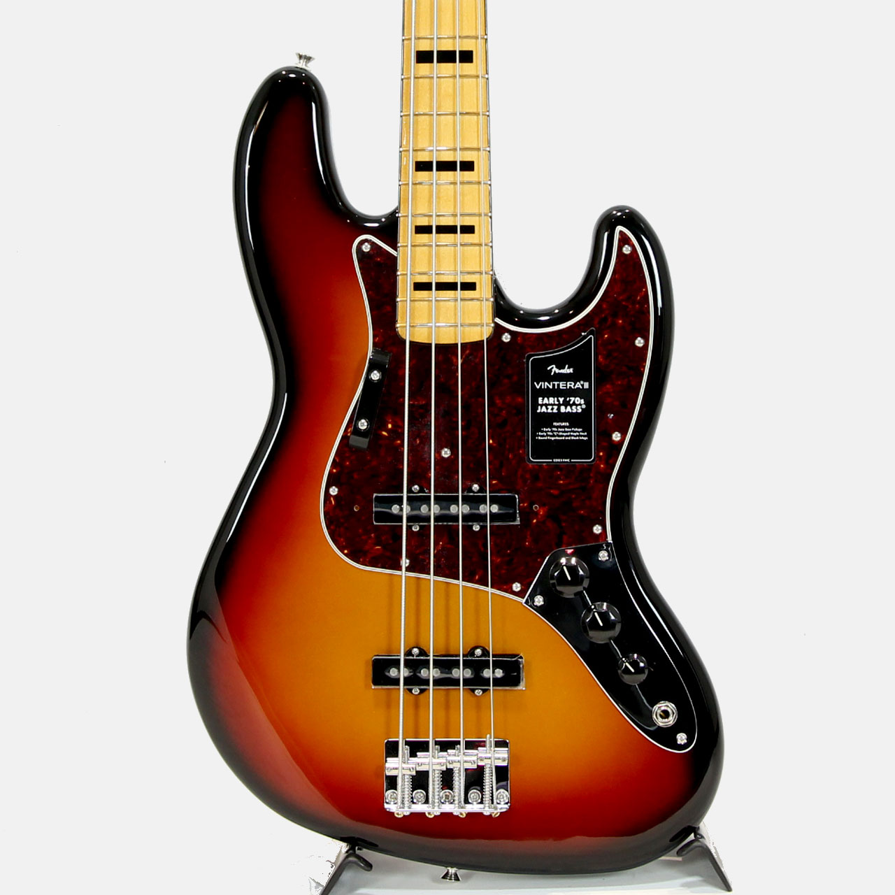 Fender フェンダー Vintera III Early 70s Jazz Bass 3-Color Sunburst ビンテラ・ジャズベース