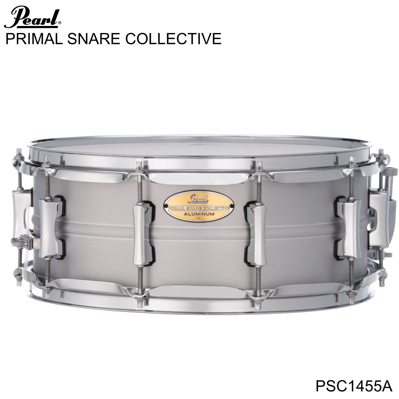 Pearl パール 即納可能 限定品 PRIMAL SNARE COLLECTIVE PSC1455A アルミ ドラム スネア 【PSC1455A】【在庫有り 】 コスパ 限定 初心者 初めての1台|ワタナベ楽器 SHOP