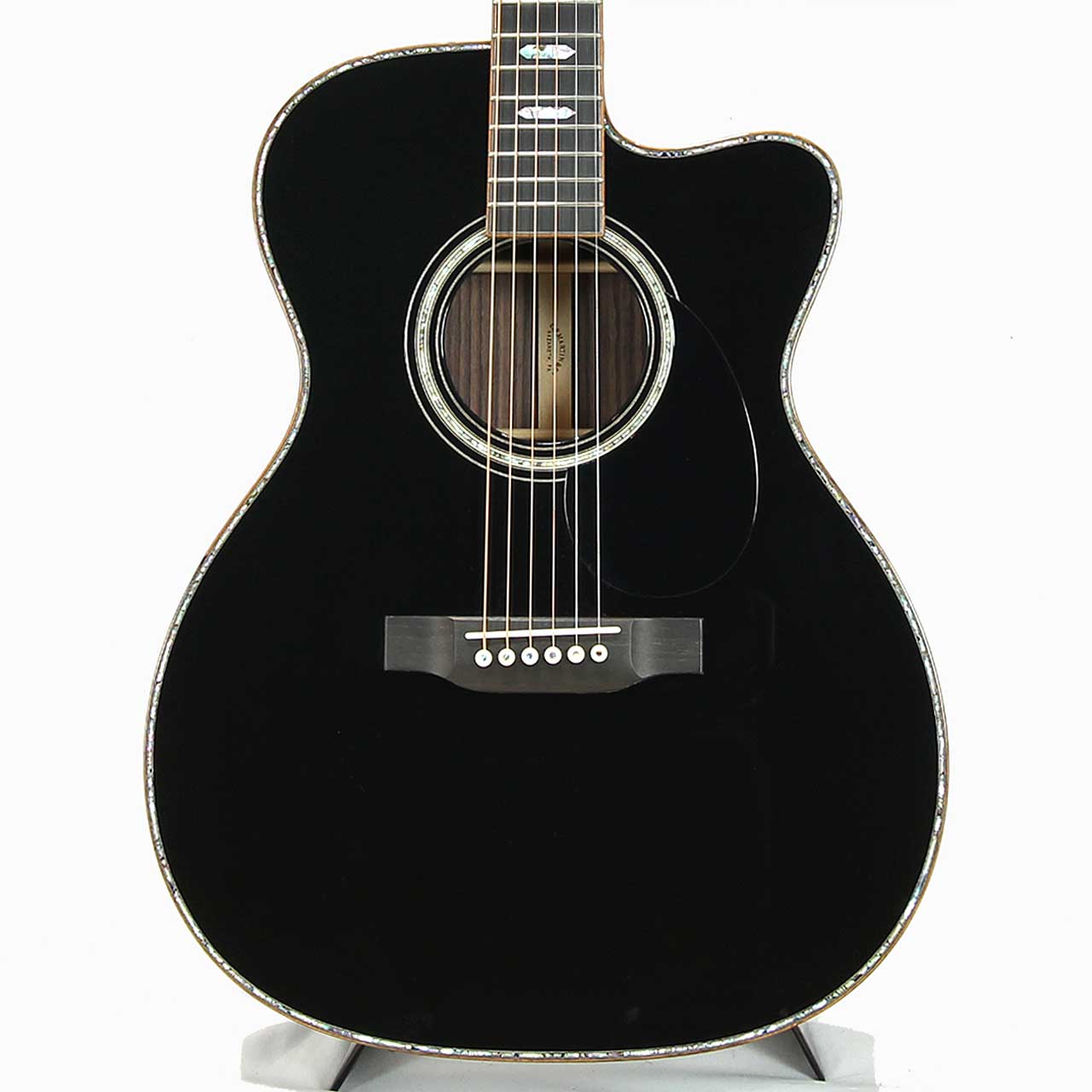 Martin Custom Shop CTM OMC-41 All Black Premium Sitka Spruce Premium Indian Rosewood マーチン・カスタムショップ アコースティックギター｜ワタナベ楽器　ＳＨＯＰ