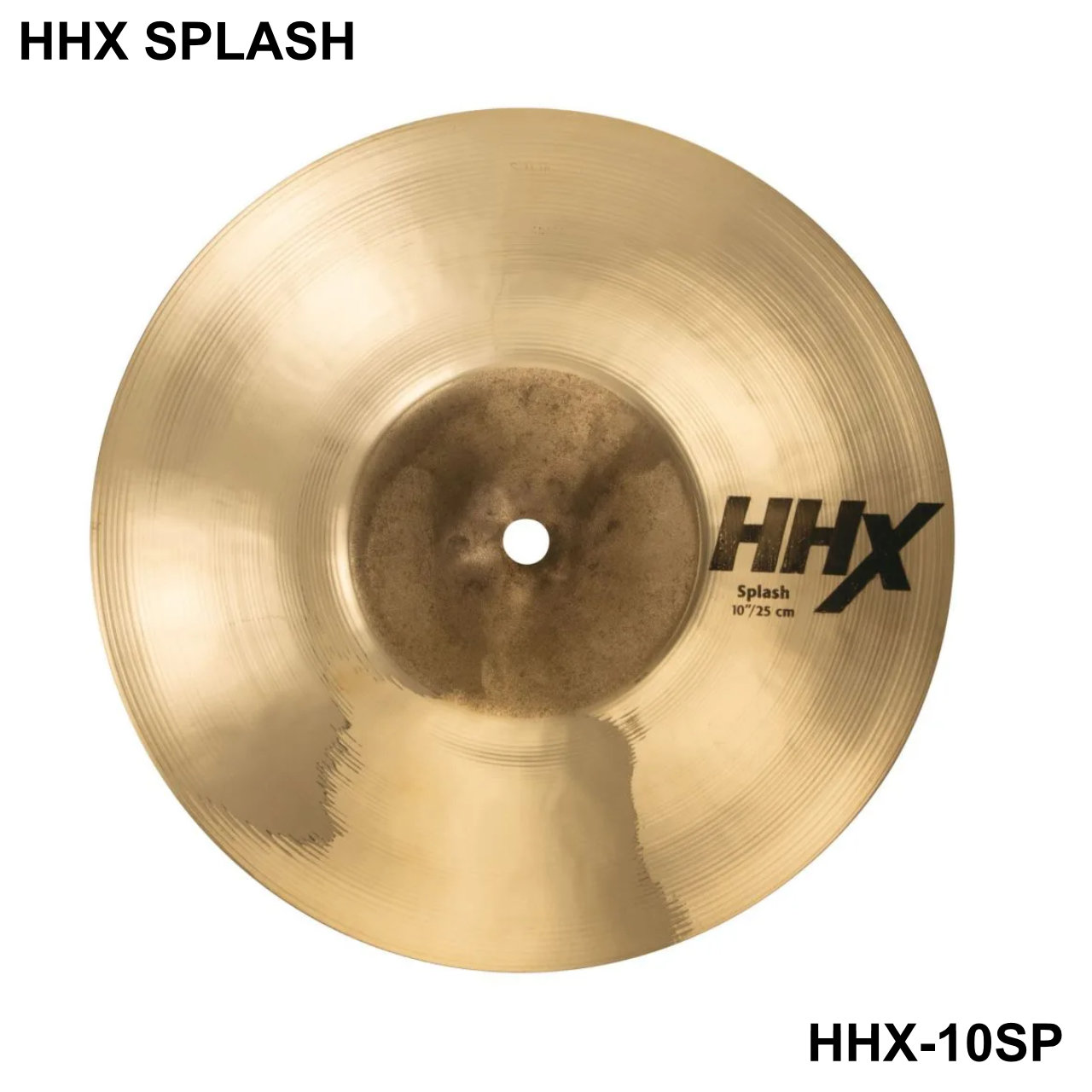 SABIAN セイビアン HHX SPLASH HHX-10SP【HHX-10SP】【 7月11日時点メーカー在庫あり 】 ドラム シンバル スプラッシュ|ワタナベ楽器 SHOP