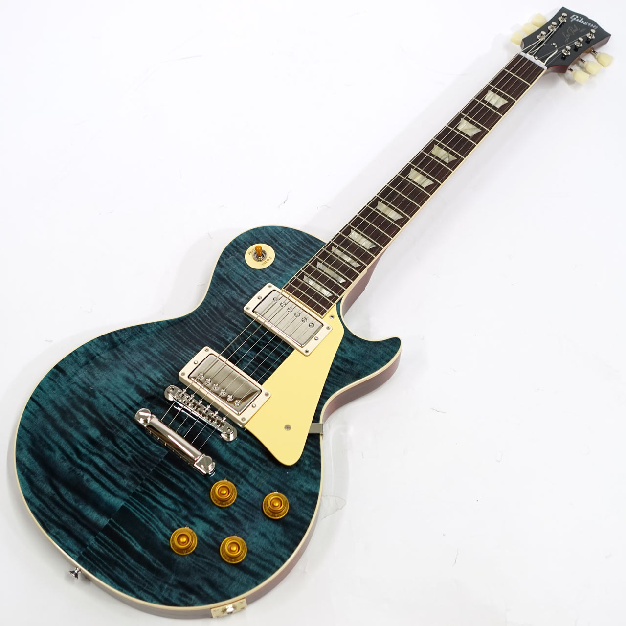 Gibson Custom Shop 1958 Les Paul Standard Figured Nordic Blue Burst Gloss 現地選定買付品 ギブソン カスタムショップ レスポール・スタンダード 86194｜ワタナベ楽器　ＳＨＯＰ 440,000円