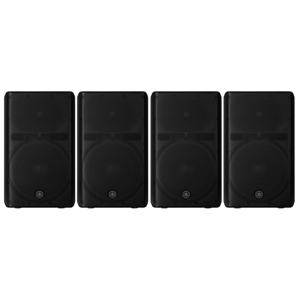 YAMAHA ヤマハ DXR12mk3 x4本 3+1キャンペーン商品 ◆ パワードスピーカー ( アンプ搭載 )【DXR12mk3】【3＋1キャンペーン対象商品 8/31まで 】 ［ DXR mk3 series ］｜ワタナベ楽器　ＳＨＯＰ