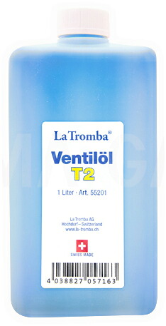La Tromba ラ トロンバ T2 Valve Oil Special 1L 大容量 バルブオイル 金管楽器 ピストン オイル Valve Oil T2 1リットル 以下対応不可 北海道 沖縄 離島 代引き|ワタナベ楽器 SHOP