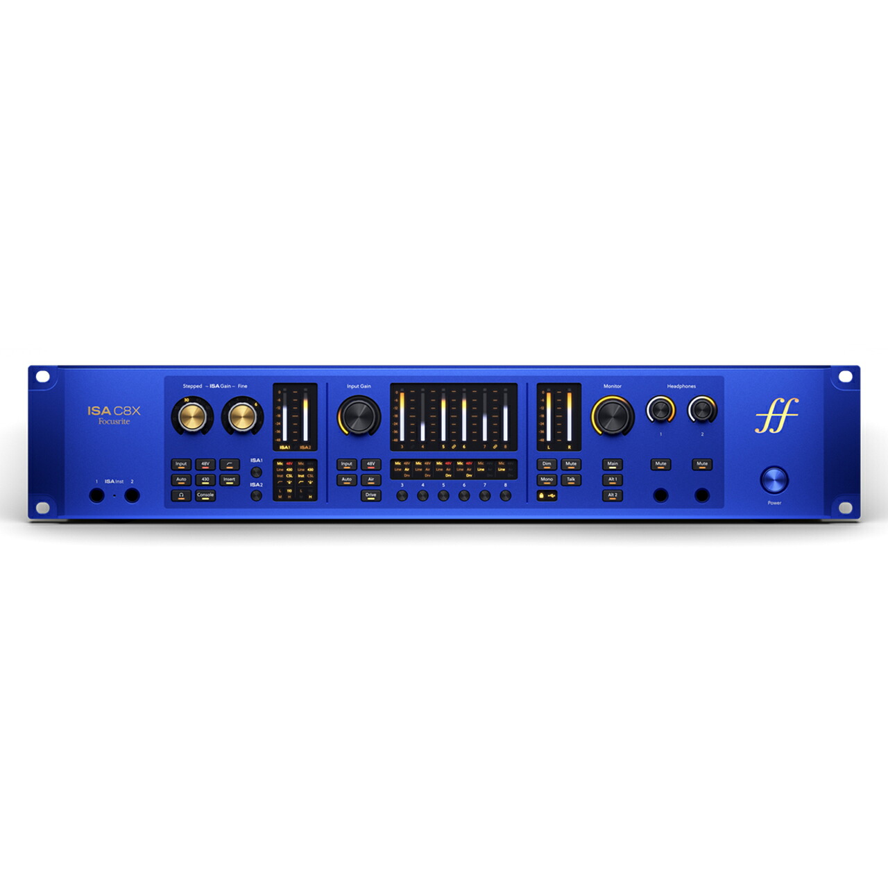 Focusrite フォーカスライト ISA C8X 国内正規品 オーディオインターフェイス DAW DTM｜ワタナベ楽器　ＳＨＯＰ