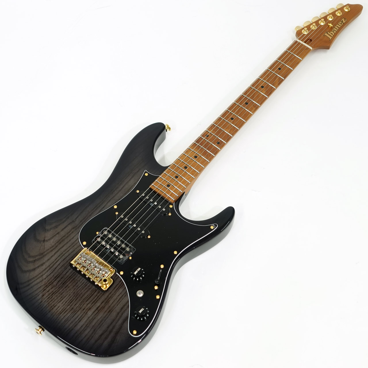 Ibanez アイバニーズ AZ2204AG TGB 国産 エレキギター Transparent Gray Burst|ワタナベ楽器 SHOP
