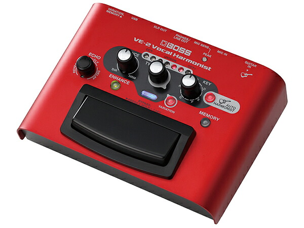 BOSS ボス VE-2 Vocal Harmonist エフェクター ボーカルエフェクター ボス｜ワタナベ楽器　ＳＨＯＰ